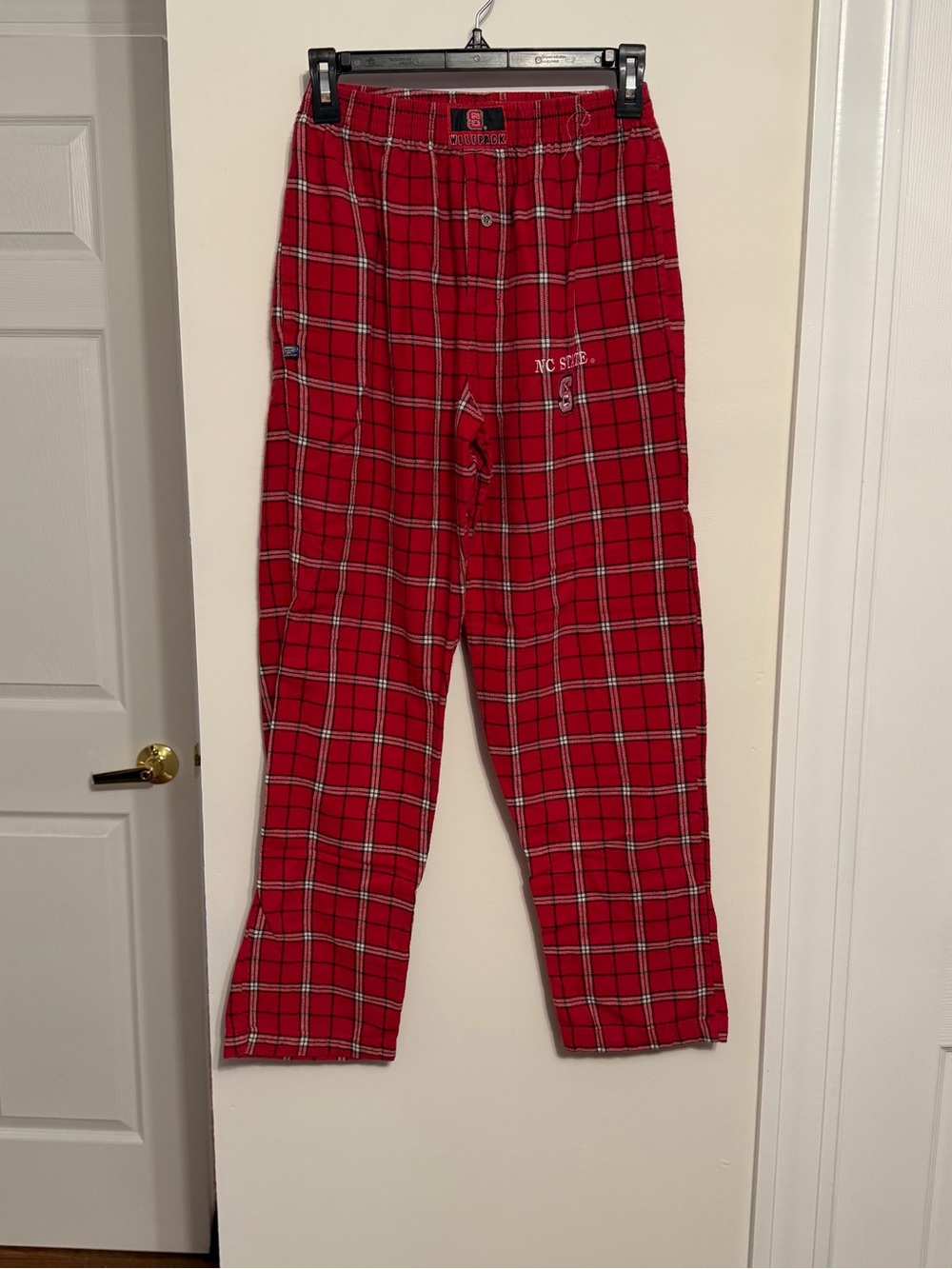Red Plaid Women's Pajama Pants